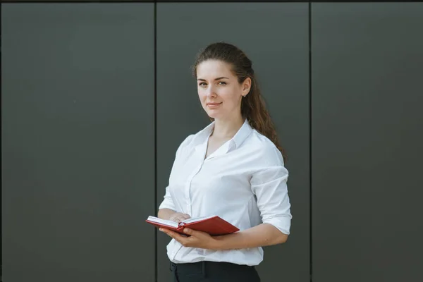 portrait of business girl