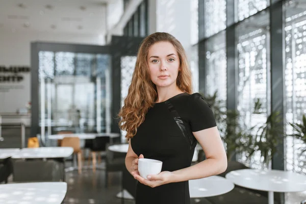 Portrét dívky, podnikání — Stock fotografie