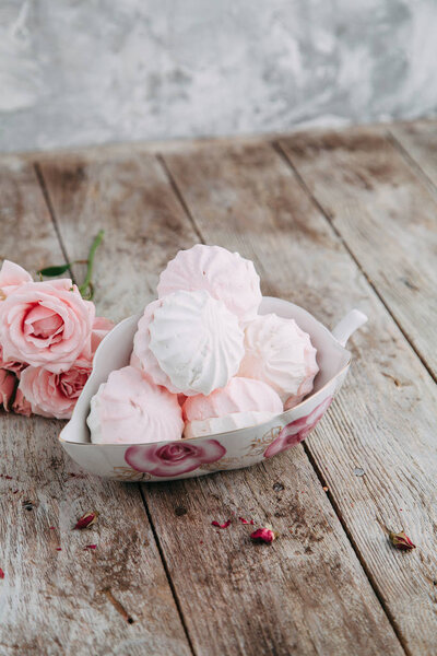 tea set in composition