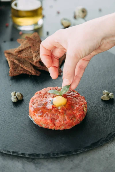 sığır eti pişirme Tartar