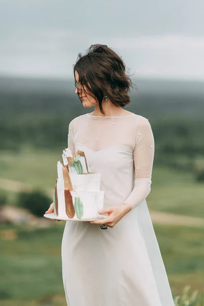 Hochzeit in den Bergen — Stockfoto