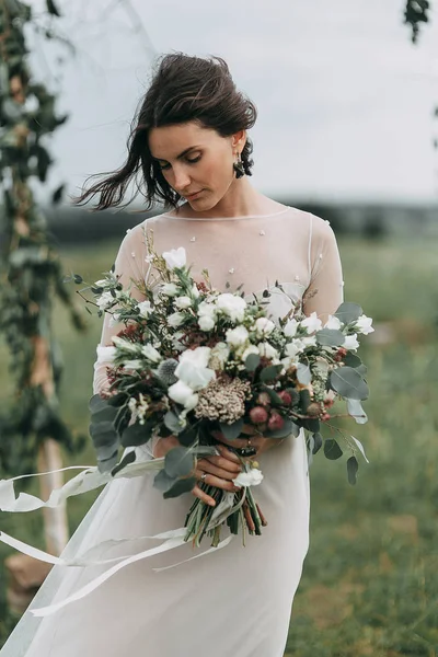 Mariage dans les montagnes — Photo