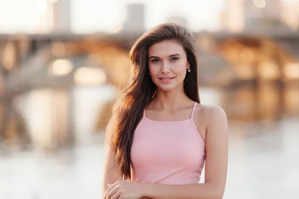 Retrato de hermosas chicas rusas — Foto de Stock