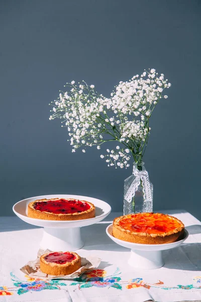 homemade pastries with potatoes