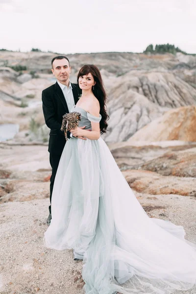 Casamento místico com corujas — Fotografia de Stock