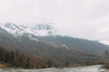Sochi ve deniz, ca tarafından Avrupa tarzında bir düğün dağlarında modern düğün