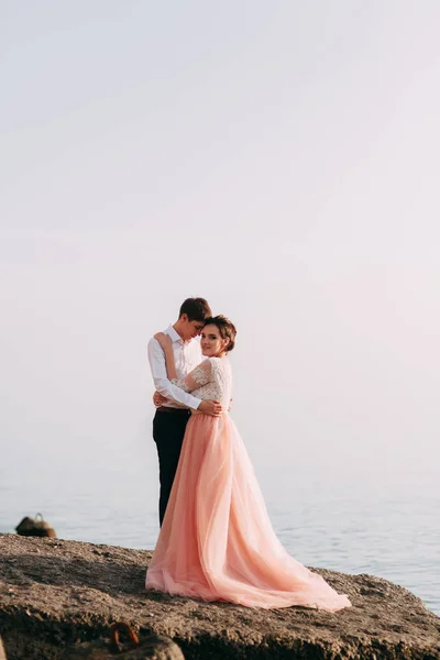 Modern Wedding Mountains Sochi Sea Wedding European Style — Stock Photo, Image