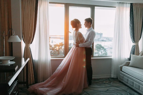 Matrimonio Moderno Montagna Sochi Mare Matrimonio Stile Europeo — Foto Stock