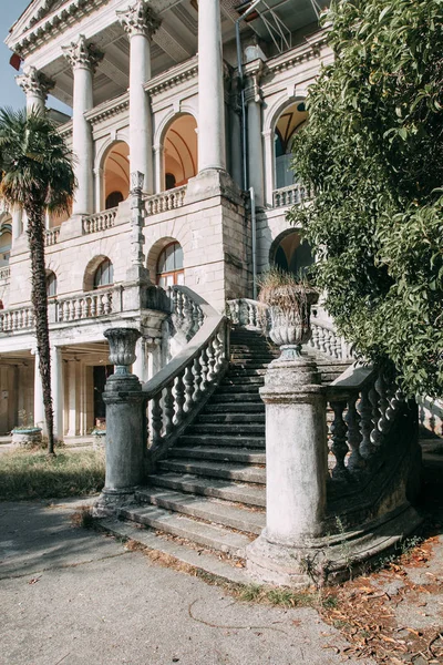 Architektura Starých Budov Jihu Ruska Sanatoria Soči — Stock fotografie