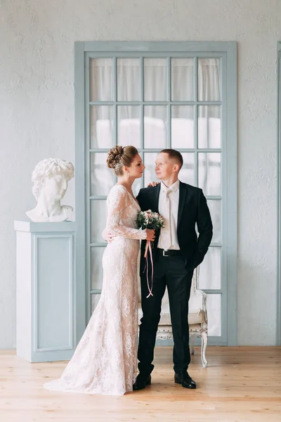 Casamento Estilo Europeu Estúdio Stree — Fotografia de Stock