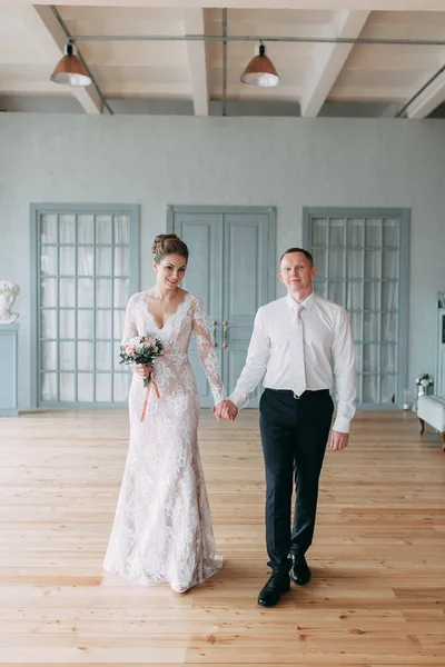 Casamento Estilo Europeu Estúdio Stree — Fotografia de Stock