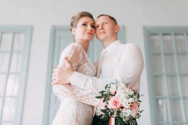 Casamento Estilo Europeu Estúdio Stree — Fotografia de Stock