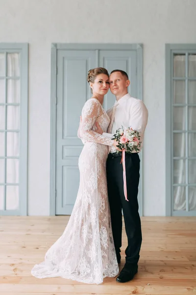 Casamento Estilo Europeu Estúdio Stree — Fotografia de Stock