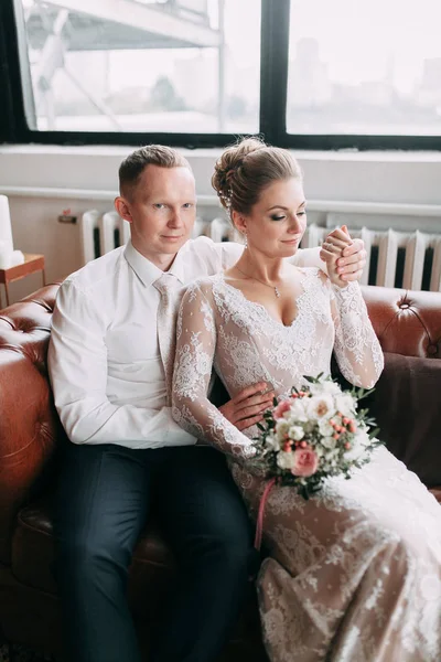 Hochzeit Europäischen Stil Atelier Und Auf Dem Stree — Stockfoto