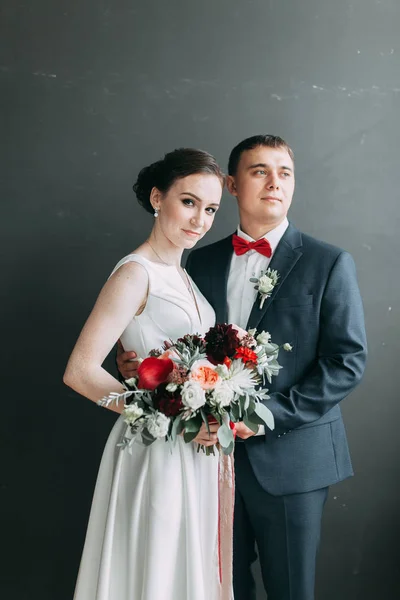 Boda Estilo Europeo Estudio Stree — Foto de Stock