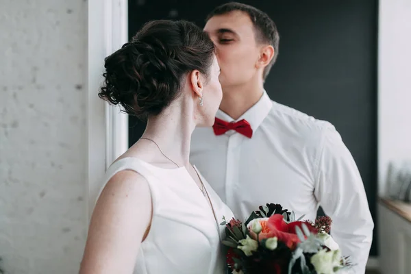 Casamento Estilo Europeu Estúdio Stree — Fotografia de Stock