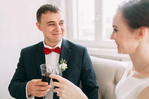 Hochzeit Europäischen Stil Atelier Und Auf Dem Stree — Stockfoto