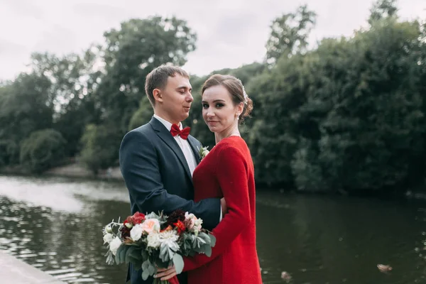 Casamento Estilo Europeu Estúdio Stree — Fotografia de Stock