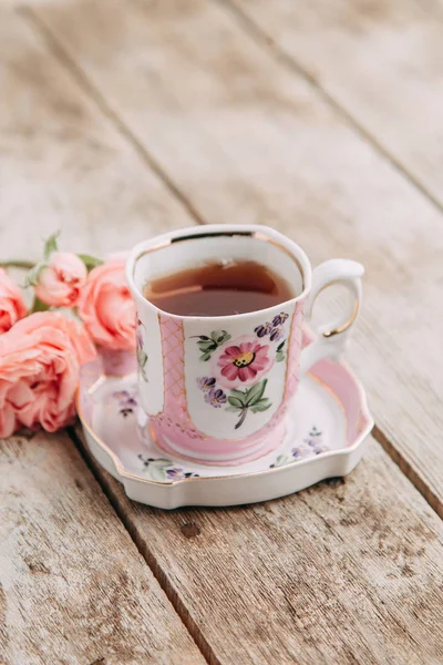 Souvenirs made of porcelain shot in the Studio with marshmallows and flowers. DIY and gift sets