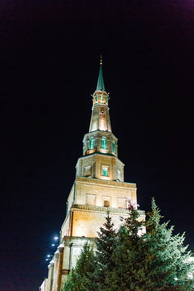 Architektura Historyczna Kremla Kazańskiego Atrakcje Turystyczne Kultowe Miejsca Turystyczne — Zdjęcie stockowe