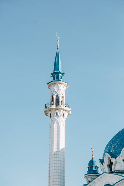 The sights and historical significant places. Kul-Sharif mosque in the Kazan Kremlin. 