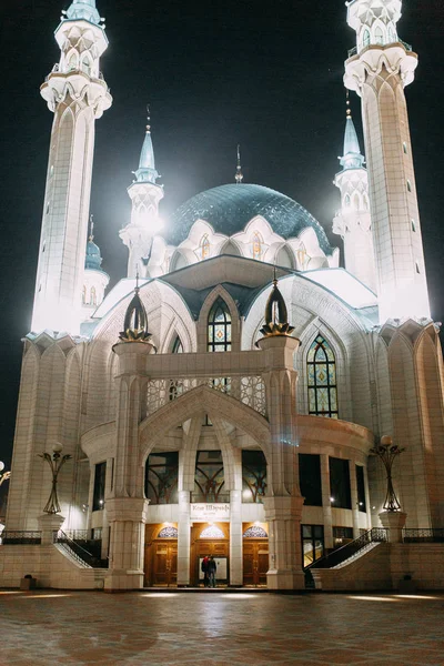 Las Vistas Lugares Históricos Significativos Mezquita Kul Sharif Kremlin Kazán —  Fotos de Stock