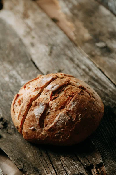 Випічка Рушнику Часником Олією Хліб Білого Житнього Хліба Нарізаний Хліб — стокове фото