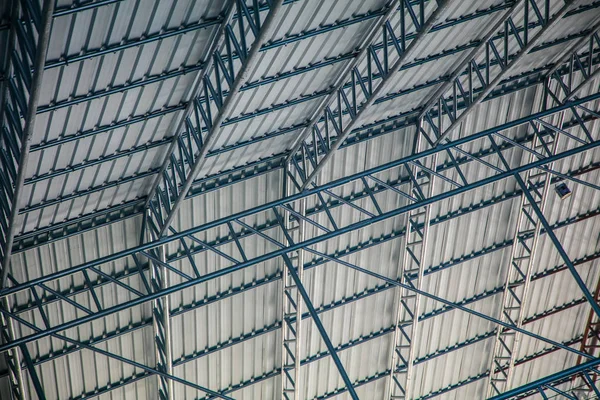 Roof of metal roofing — Stock Photo, Image