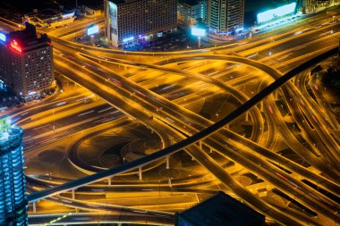 gece şehir panoraması