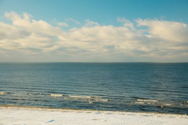 Kışın baltık denizi