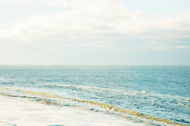 Kışın baltık denizi