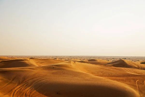 Afrikaanse landschap - zand van de woestijn — Stockfoto