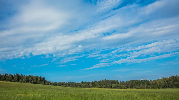 Gökyüzü bulutlu alan