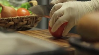 Domates - Mutfak 2 'de Domates Kesme