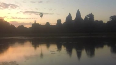Kamboçya - Siyam Reap - Asya Timlapesi: Güzel Angkor Wat Sunrise