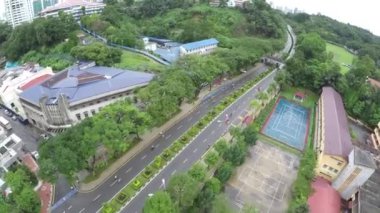 Kuala Lumpur - Malezya - MERDEKA SQUARE: Kuala Lumpur - Yollar ve Otoyollar - Yol Gürültüsü Yeşili