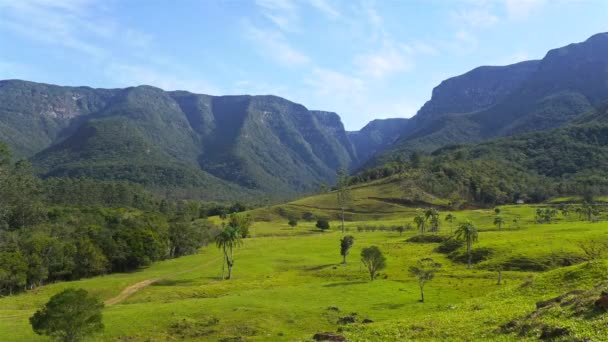 Canyon Verdi Praia Grande Satana Catarina Brasile Timelapse — Video Stock