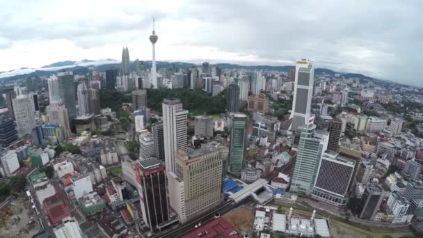 Kuala Lumpur Malaysia Merdeka Square Kuala Lumpur City Landscape — 비디오