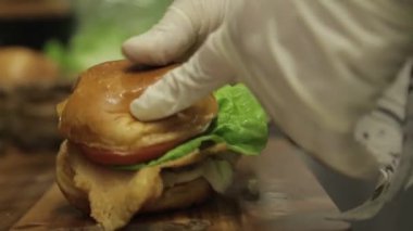 Balık Fileto Burger - Paketleme