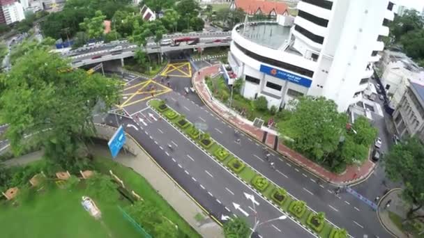 Kuala Lumpur Malásia Merdeka Square Kuala Lumpur Estradas Estradas Paisagem — Vídeo de Stock