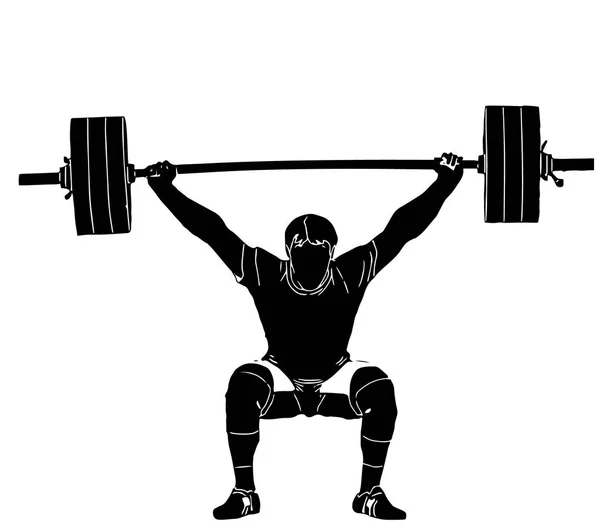 Sport Weightlifting Weight Athlet — Stock Photo, Image