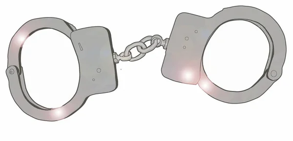 Handcuff Equipment Police — Stock Photo, Image