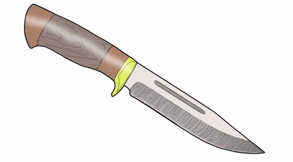 Холодная Нож Охоты — стоковое фото