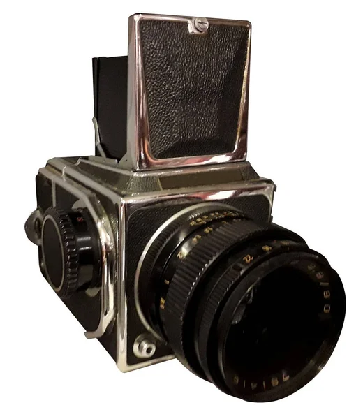 复古古董摄影相机 — 图库照片