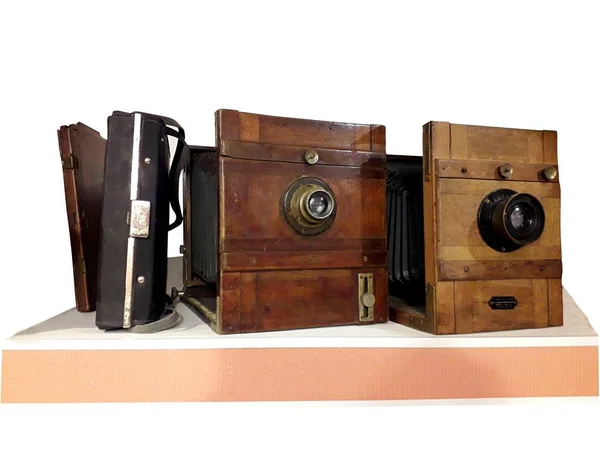 Vintage Antique Photo Camera — Stock Photo, Image