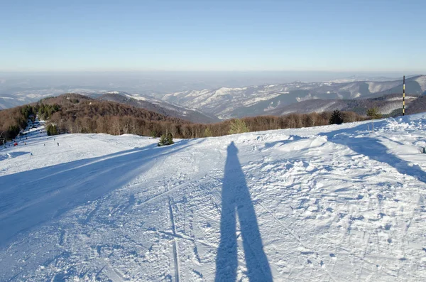 Pista da sci — Foto Stock