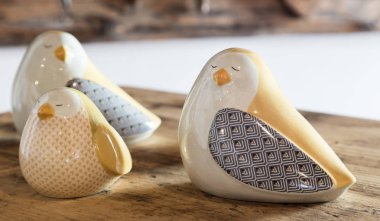 Seramik süs kuşları