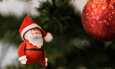 Noel dekor Noel Baba, uyguladıktan Natale