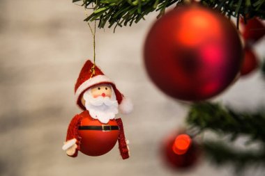 Noel dekor Noel Baba, uyguladıktan Natale