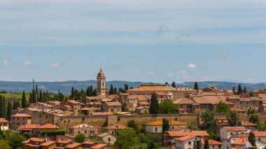San Quirico d 'Orcia Panoraması